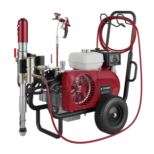 Titan PowrTwin 12000 DI Plus 3600 PSI @ 3.15 GPM Gas/Electric Powered Airless Paint Sprayer - Cart