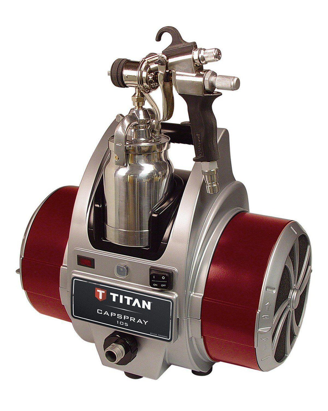 Titan 0524033 / 524033 Capspray 105 HVLP Sprayer W/ Maxum Elite Gun