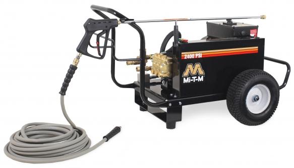 Mi-T-M CW-3005-0ME1 CW General Electric Series - 3000 PSI @ 4.8 GPM - General Pump - Belt Drive