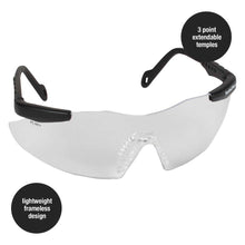 Load image into Gallery viewer, Smith &amp; Wesson® Magnum® 3G Safety Eyewear - Black Frame - Clear Lens - Anti-fog - Sold/Each