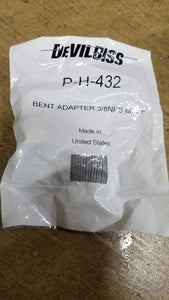 Devilbiss P-H-432 Bent Adapter