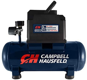 Campbell Hausfeld 3 Gallon Portable Air Compressor with Nailer Kit