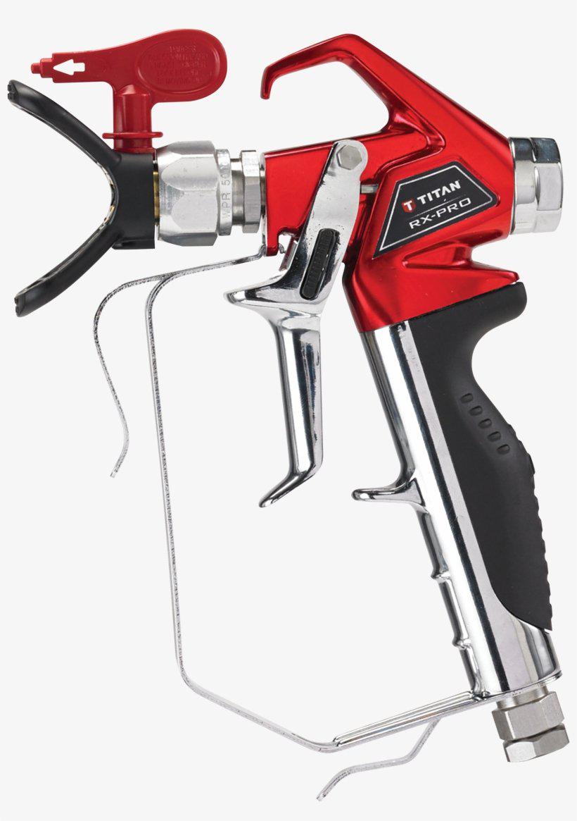 Titan RX-80 Airless 4 Finger TR1 Tip Paint Spray Gun (Old Model: LX-80 and Old SKU: 0550030)