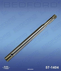 Graco 223-589 Bedford 57-1404 Piston Rod (chrome plated stainless steel) (1587631423523)