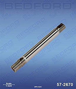 Graco 240-518 Bedford 57-2670 Piston Rod (chrome plated stainless steel)
