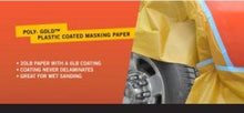 Load image into Gallery viewer, Trimaco Automotive  Poly Gold Masking Paper 6&quot; x 750&#39;