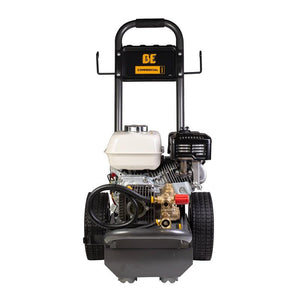 BE B2565HCS 2500 PSI @ 3.0 GPM Direct Drive 196cc Honda Engine Triplex Comet Pump Commercial Gas Pressure Washer