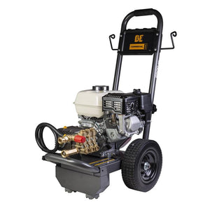 BE B2565HCS 2500 PSI @ 3.0 GPM Direct Drive 196cc Honda Engine Triplex Comet Pump Commercial Gas Pressure Washer