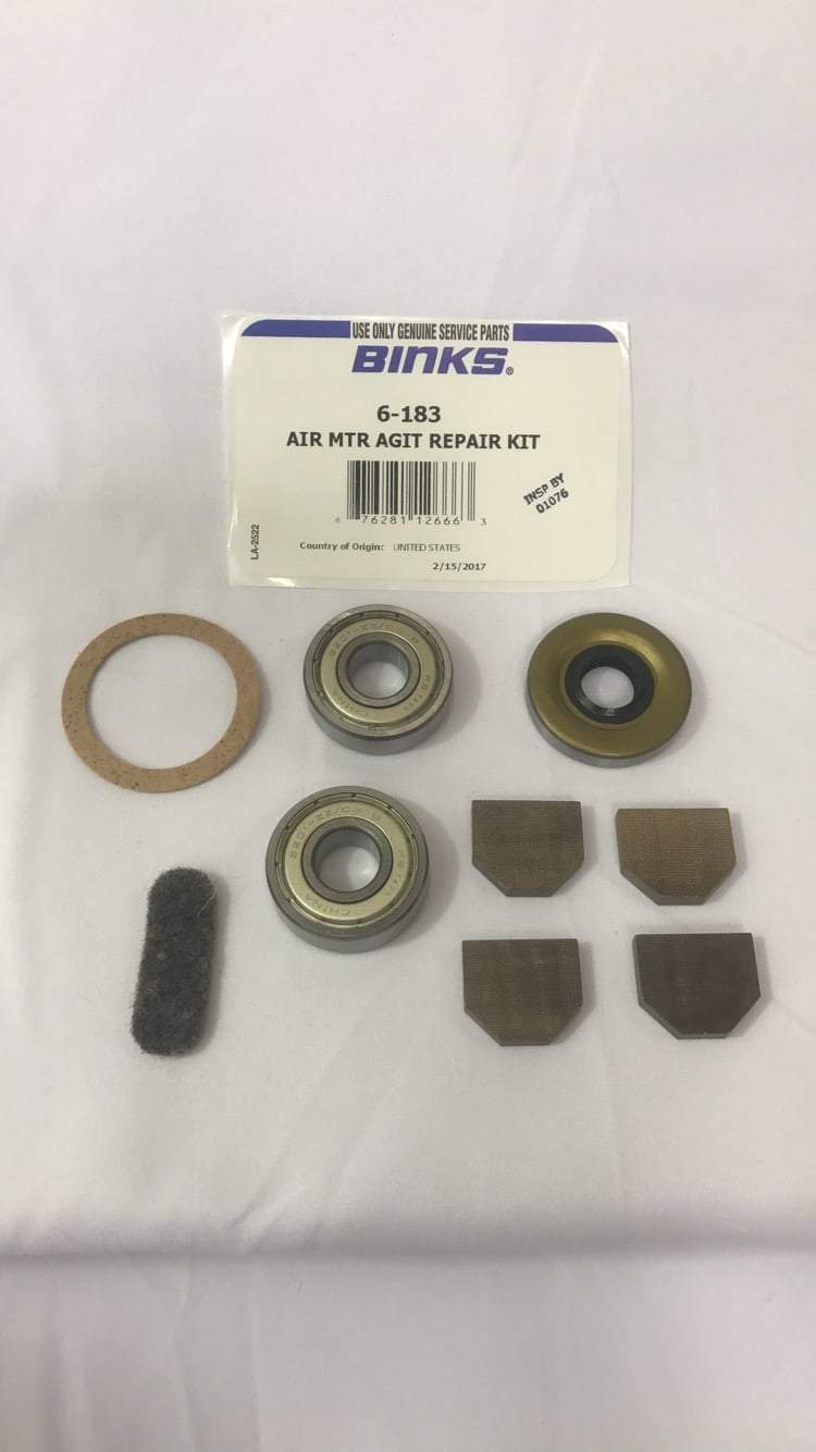 Binks 6-183 Repair Kit, Air Motor