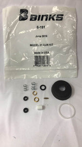 Binks 6-191 Repair Kit 21 Gun