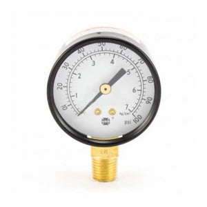 Binks Air Pressure Gauge Bottom Mount 100 PSI (1587572277283)