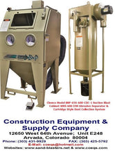 Load image into Gallery viewer, Clemco BNP 65 Suction Blast Cabinet - Coventional Single Phase - BNP-65S-600 CDC