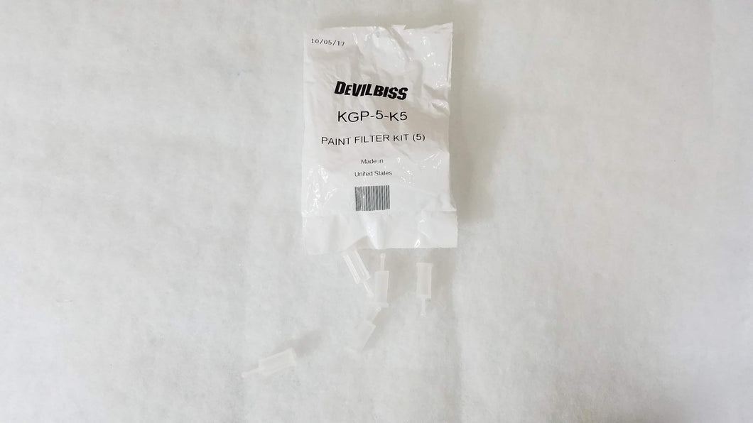 Devilbiss KGP-5K5 Paint Filter Kit 5/pkg