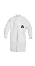 Load image into Gallery viewer, DuPont™ ProShield® 10 Labcoat - Knit Collar and Cuff - Frontsnap Closure - Serged Seams - White - 4X - 30/Pack