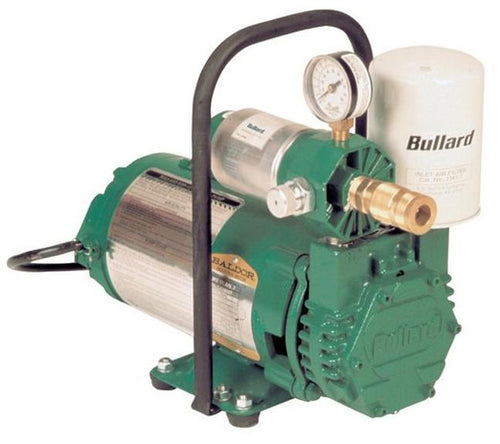 Bullard Electric Driven Pump - 10 CFM @ 5 PSIG - Open Drip-Proof Motor Drive (clean, dry areas)