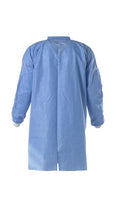 Load image into Gallery viewer, DuPont™ ProClean® 2. Protective Lab Coat with Traditional Collar - Pockets and Knit Cuffs - Blue - Medium - 30/Pack