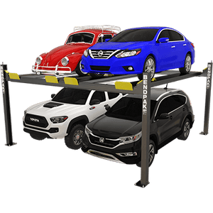 BendPak HD-9SW Dual Platform Super Wide Four-Post Lift (9,000-lb. Capacity)