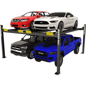 BendPak HD-9SWX Dual Platform Extended-Length Four-Post Lift (9,000-lb. Capacity)