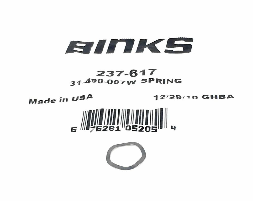 Binks 237-617 31-490-007W Spring