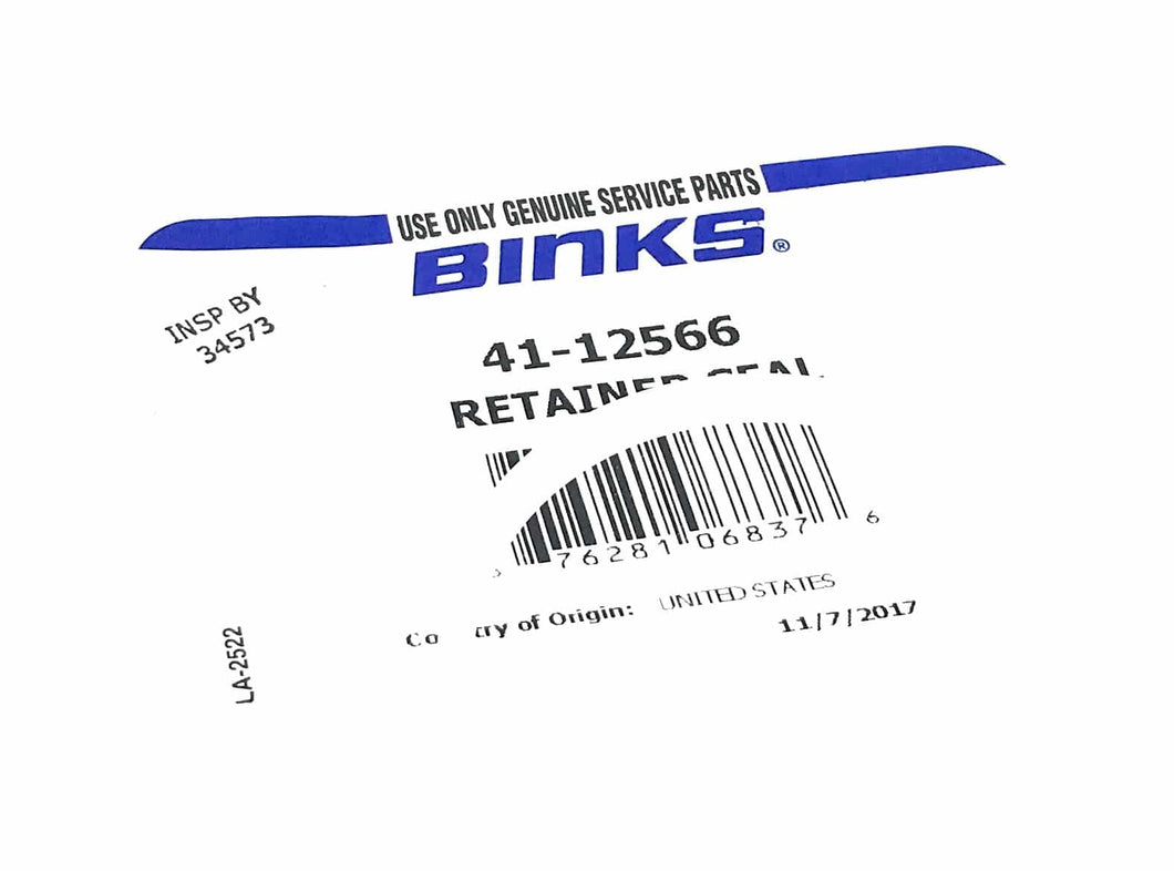 binks 41-12566 retainer seal