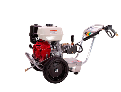 Pressure-Pro Eagle II 4200 PSI @ 4.0 GPM CAT Pump Direct Drive Gas Honda Engine Cold Water Pressure Washer - Cart