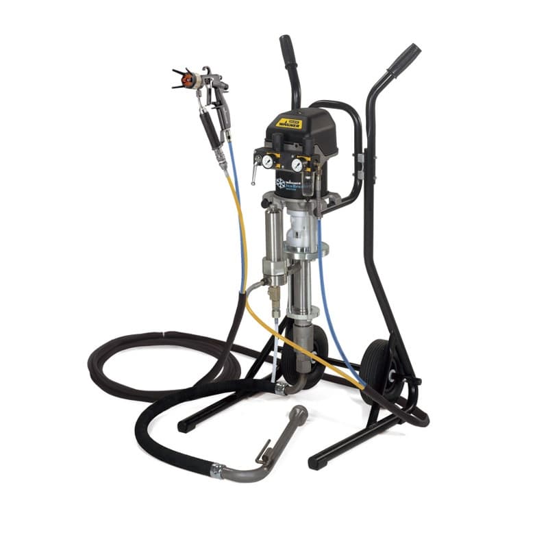 Wagner Wildcat 18-40 Air-Coat & Airless Paint Sprayer - Cart Mount (High Pressure Filter Version)