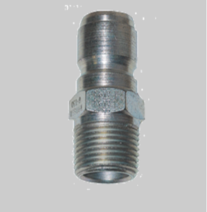 1/2" MPT Zinc Coated Steel Plugs - Hanson/Eaton Quick Connects