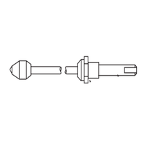 Load image into Gallery viewer, Binks 47-25900 259 Fluid Needle Valve Assembly w/ Locknut