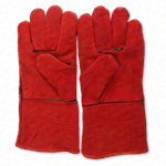 Clemco 02243 Red Leather Blast Gloves