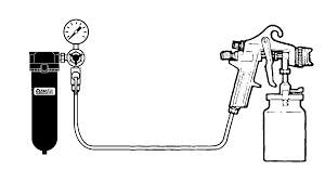 Binks Model 2100 Conventional Spray Gun