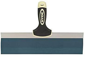 Hyde Tools 09274 14" Pro Project™ Taping Knife (Blue Steel Flat Back)