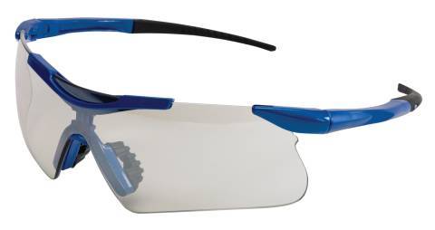 Kimberly-Clark Jackson Safety® V60 Nemesis™ with RX Inserts Safety Eyewear - Cheaters Magnifiers Readers - Blue - Indoor/Outdoor - Anti-fog - 1/Case