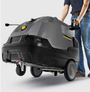 K'A'RCHER 1100 PSI @ 2.3 GPM Direct Drive 2.8 hp 110-220V Single Phase Kärcher Axial Pump Portable Electric Hot Water Pressure Washer Diesel Heated