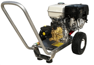 Pressure-Pro Eagle II 4200 PSI @ 4.0 GPM Viper Pump Direct Drive Gas Kohler Engine Cold Water Pressure Washer - Cart