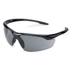 Gateway Conqueror® Protective Eyewear - Black Frame - Gray Lens -  Sold/Each