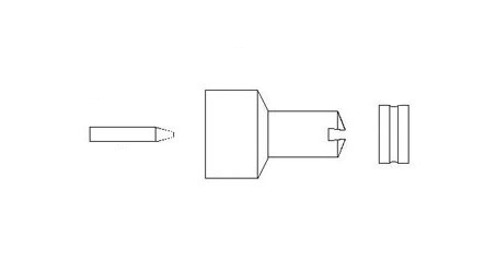 Wagner Powder 0351901 PEM-C3 Fan Spray Assembly