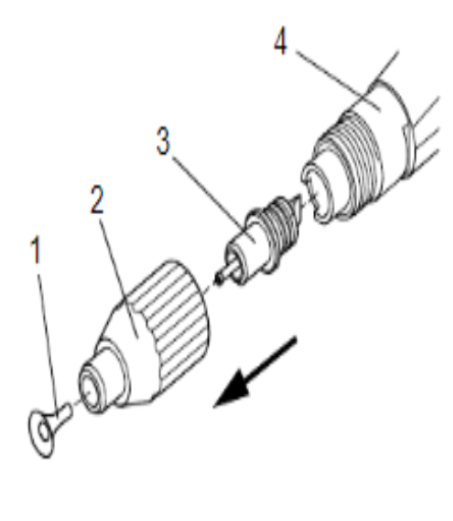 Wagner Powder 0351225 PEM-C2 Deflector Cone (17mm)