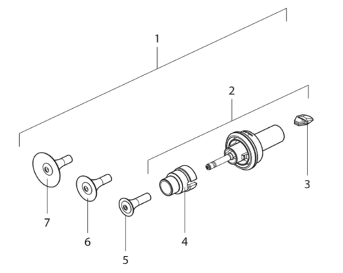 Wagner 2322490 Electrode Holder X1 R ET