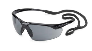 Gateway Conqueror® Protective Eyewear - Black Frame - Gray Lens -  Sold/Each